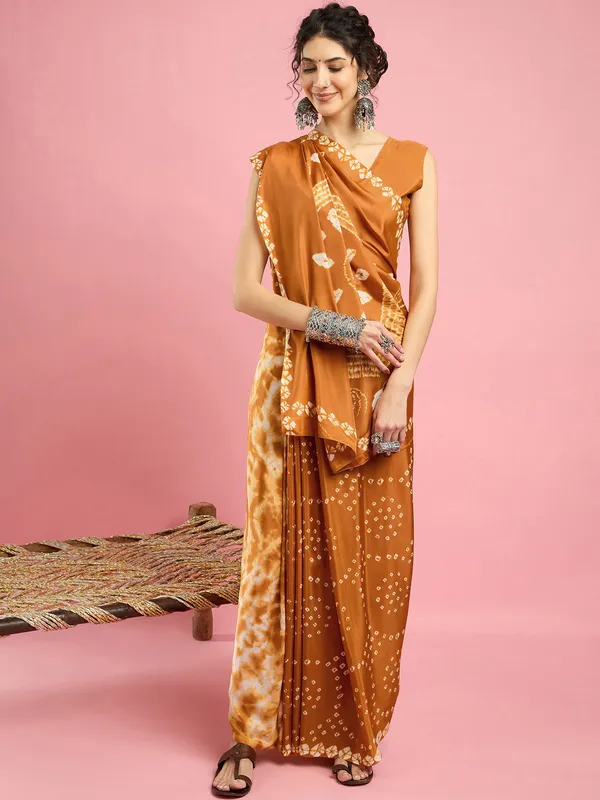 Women's_Crepe_Mustard_Printed_Designer_Saree_With_Blouse_Piece