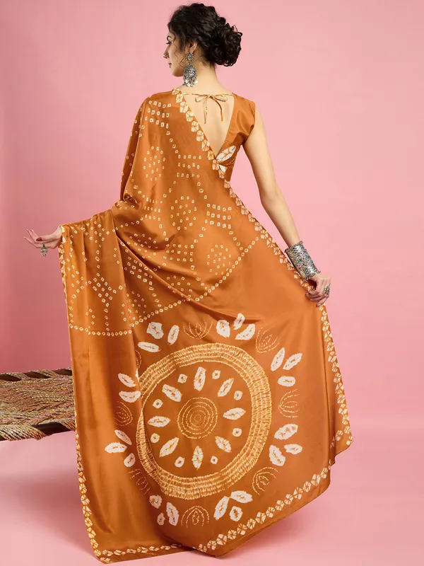 Women's_Crepe_Mustard_Printed_Designer_Saree_With_Blouse_Piece