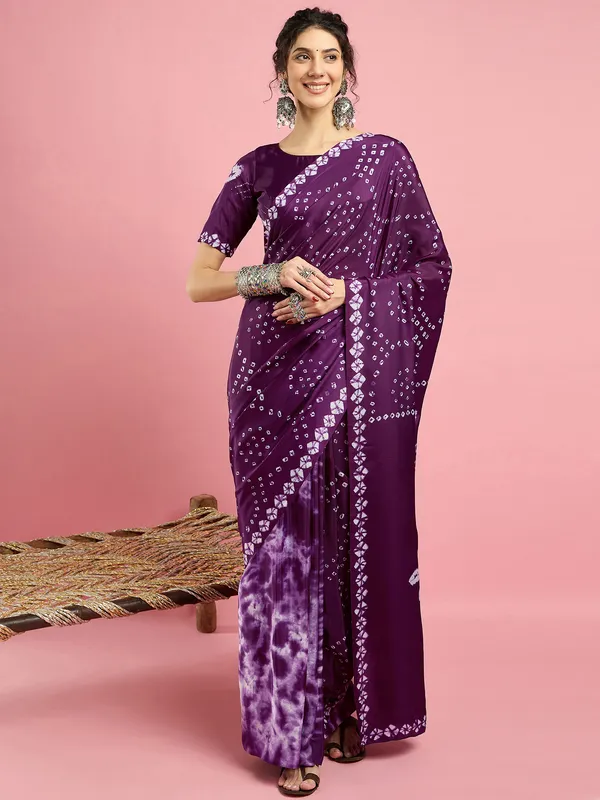 Women's_Crepe_Purple_Printed_Designer_Saree_With_Blouse_Piece