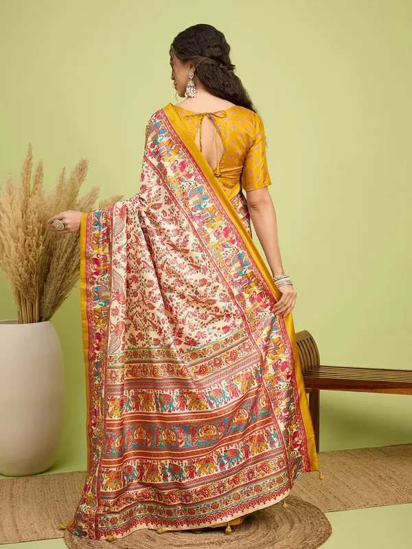 Women's_Silk_Blend_Assorted_Digital_Print_Designer_Saree_With_Blouse_Piece