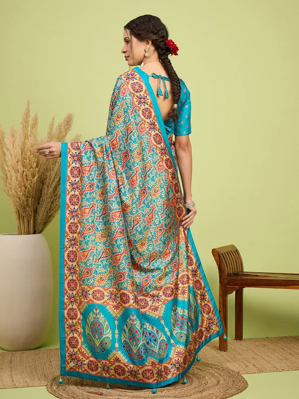 Women's_Silk_Blend_Assorted_Digital_Print_Designer_Saree_With_Blouse_Piece
