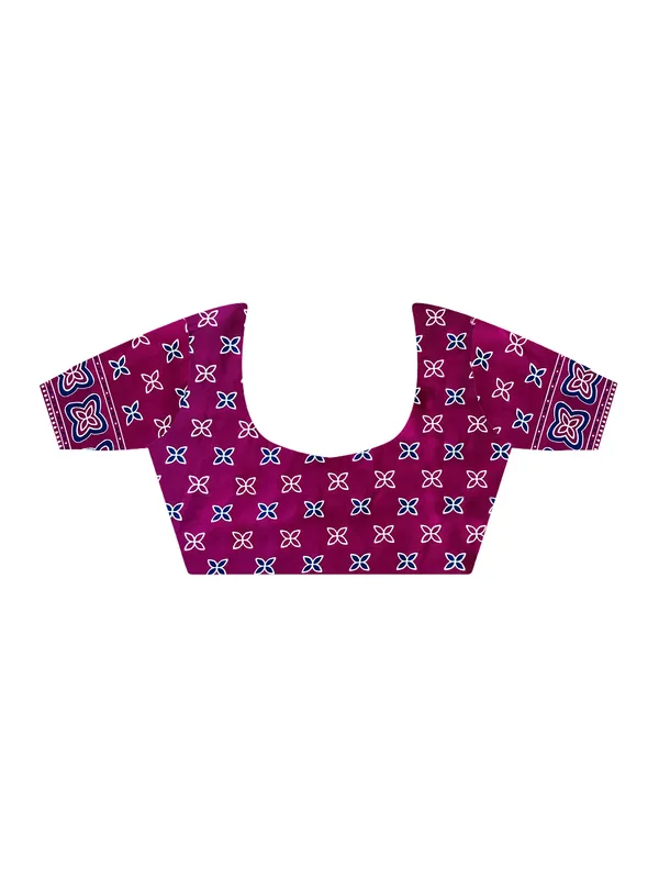 Women's_Crepe_Navy_Blue_Printed_Designer_Saree_With_Blouse_Piece