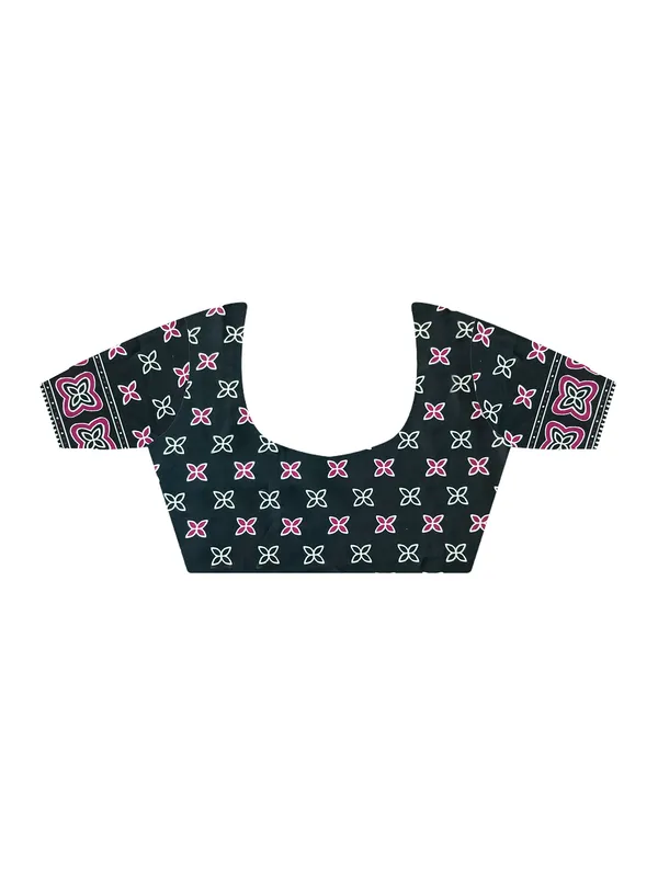 Women's_Crepe_Magenta_Printed_Designer_Saree_With_Blouse_Piece