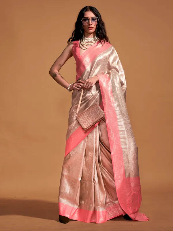 Women's_Kanjeevaram_Silk_Cream_Woven_Design_Designer_Saree_With_Blouse_Piece