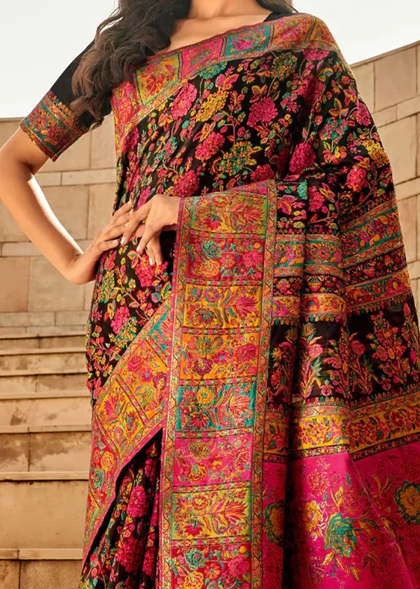 Women's_Cotton_Silk_Black_Woven_Design_Designer_Saree_With_Blouse_Piece