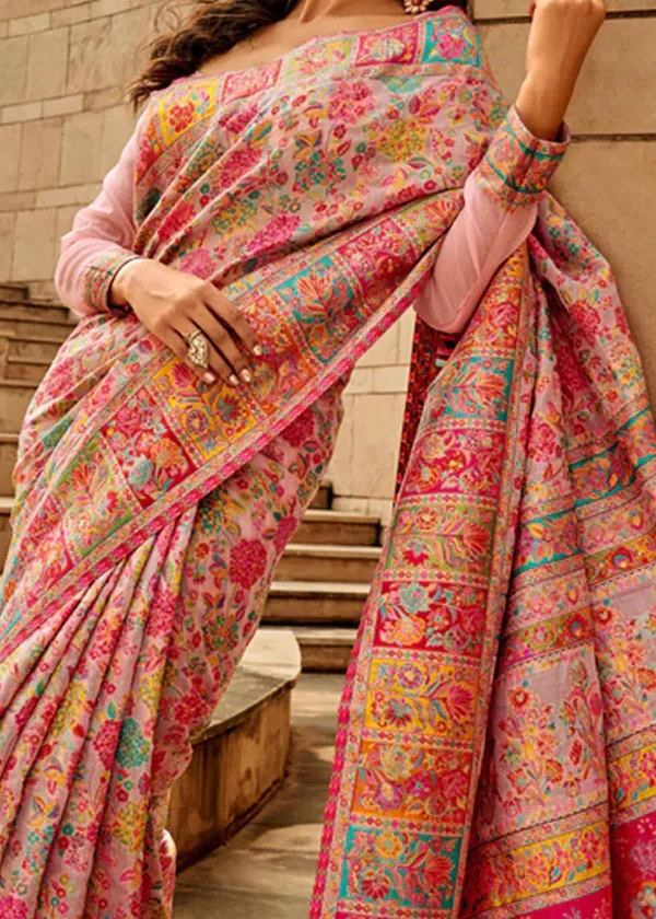 Women's_Cotton_Silk_Pink_Woven_Design_Designer_Saree_With_Blouse_Piece