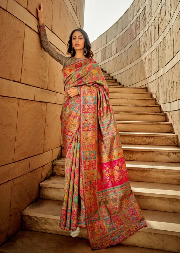 Women's_Cotton_Silk_Grey_Woven_Design_Designer_Saree_With_Blouse_Piece