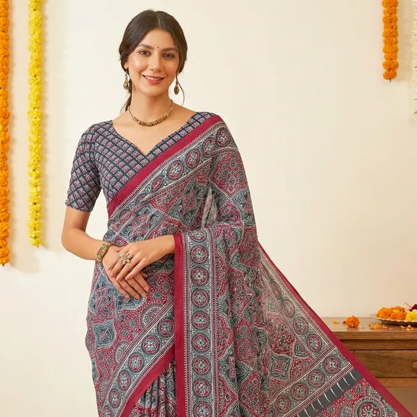 Women's_Crepe_Grey_Printed_Designer_Saree_With_Blouse_Piece