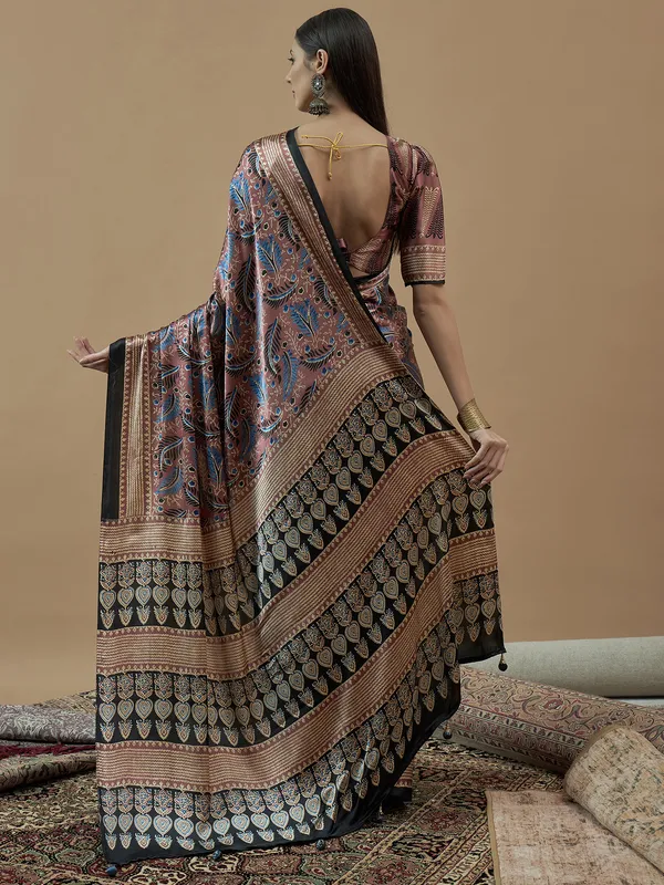 Women's_Pure_Crepe_Mauve_Printed_Designer_Saree_With_Blouse_Piece