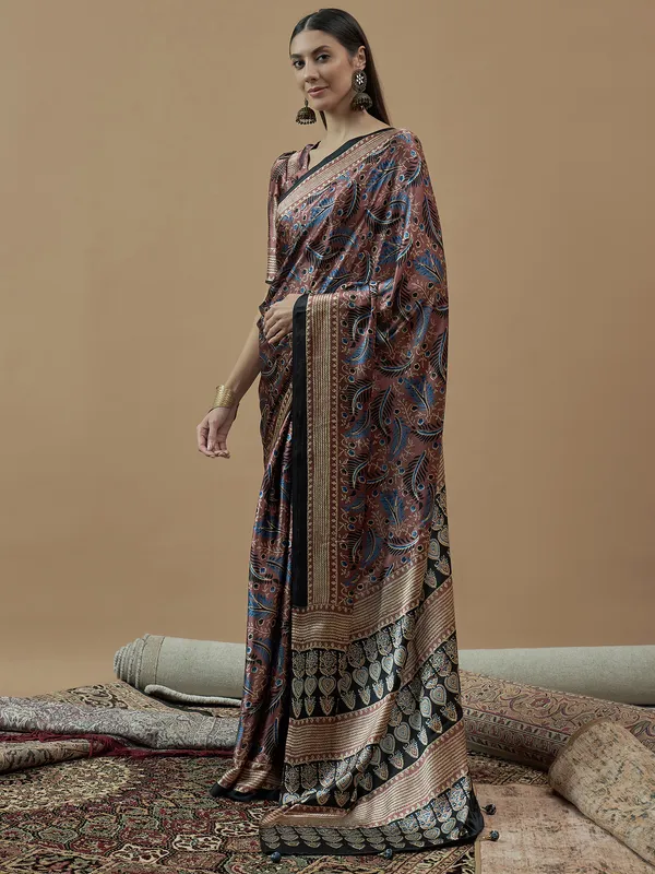 Women's_Pure_Crepe_Mauve_Printed_Designer_Saree_With_Blouse_Piece