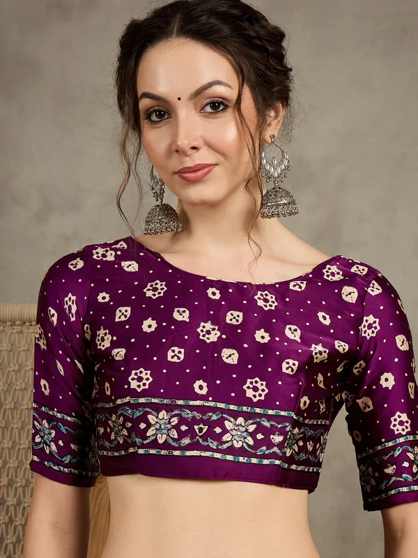 Women's_Pure_Crepe_Magenta_Printed_Designer_Saree_With_Blouse_Piece