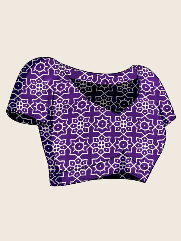 Women's_Satin_Purple_Printed_Designer_Saree_With_Blouse_Piece