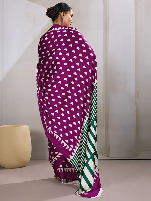 Women's_Satin_Purple_Printed_Designer_Saree_With_Blouse_Piece