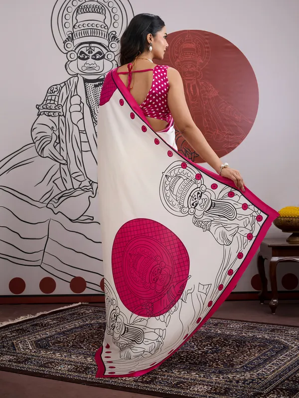 Women's_Satin_White_Printed_Designer_Saree_With_Blouse_Piece