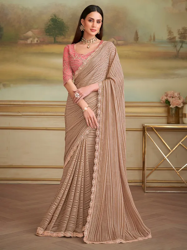 Women's_Georgette_Beige_Embellished_Designer_Saree_With_Blouse_Piece