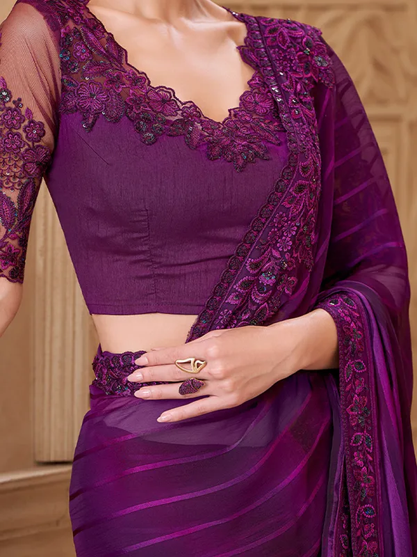 Women's_Georgette_Purple_Embellished_Designer_Saree_With_Blouse_Piece