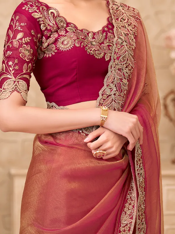 Women's_Georgette_Pink_Embellished_Designer_Saree_With_Blouse_Piece