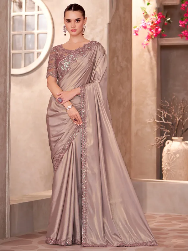 Women's_Georgette_Beige_Embellished_Designer_Saree_With_Blouse_Piece