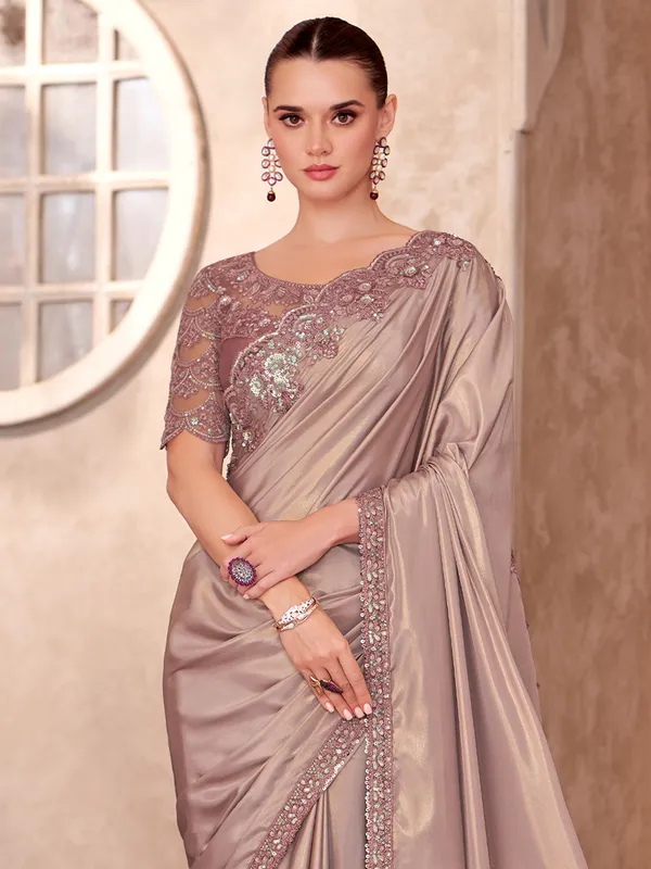 Women's_Georgette_Beige_Embellished_Designer_Saree_With_Blouse_Piece