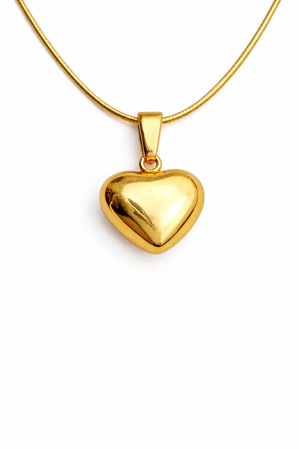 18K_Gold_Plated_Timeless_Heart_Pendant