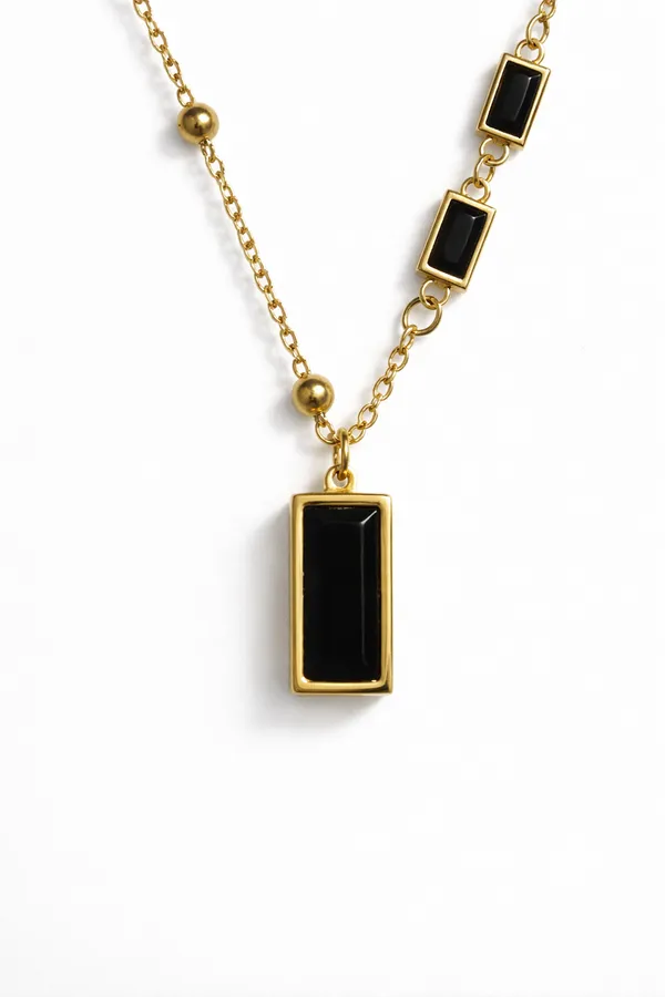 18K_Gold_Plated_Black_Onyx_Bar_Pendant