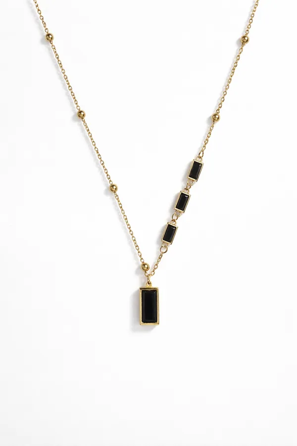18K_Gold_Plated_Black_Onyx_Bar_Pendant