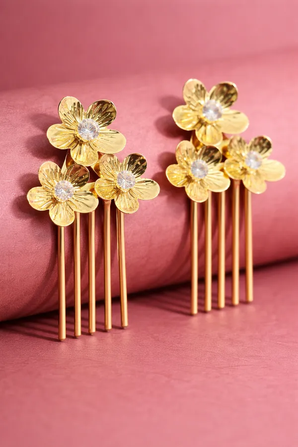 Gold-Polished_Glowline_Floral_Earrings