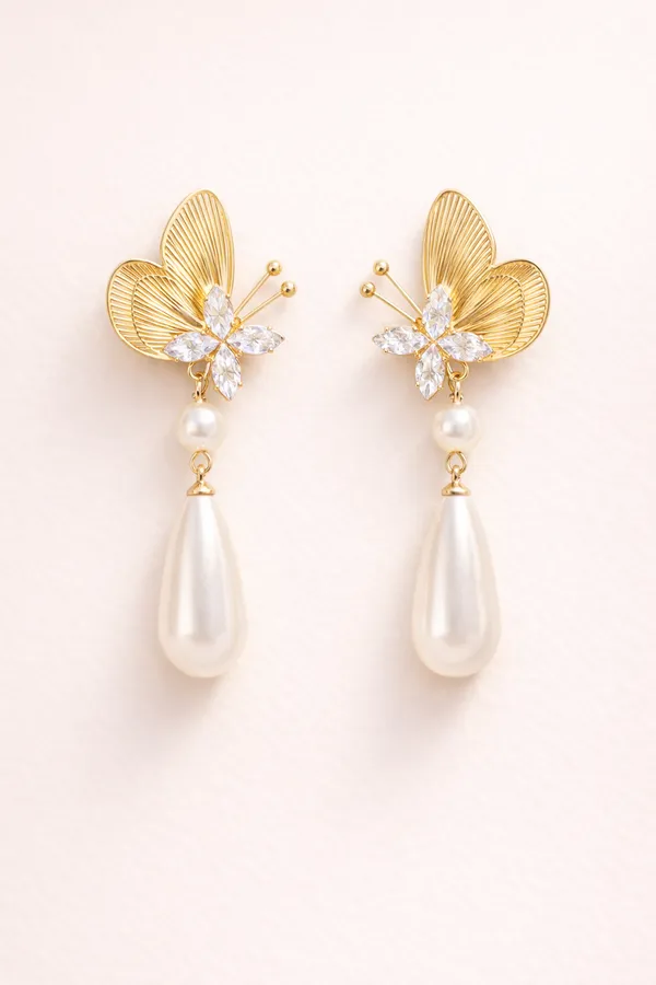Gold-Polished_Pearl_Flutter_Earrings