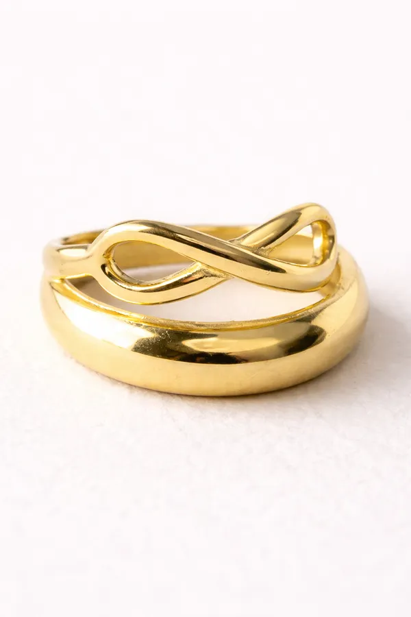 22K_Gold_Plated_Timeless_Loop_Ring
