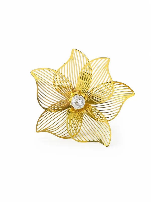 22K_Gold_Plated_Wire_Bloom_Statement_Ring
