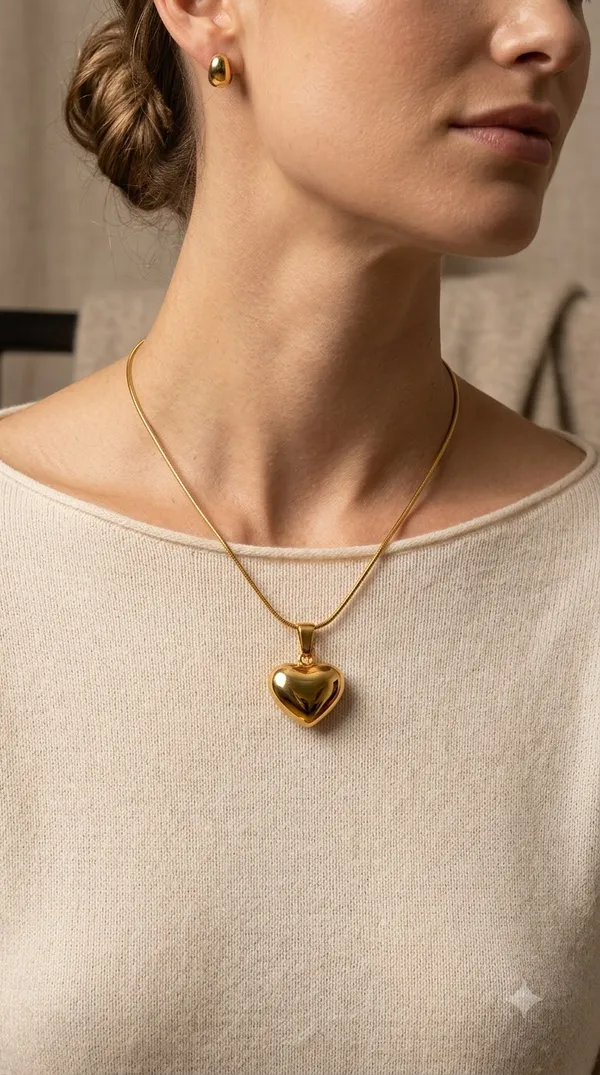 18K_Gold_Plated_Timeless_Heart_Pendant