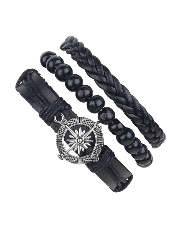 Compass_Leather_Trio_Bracelet