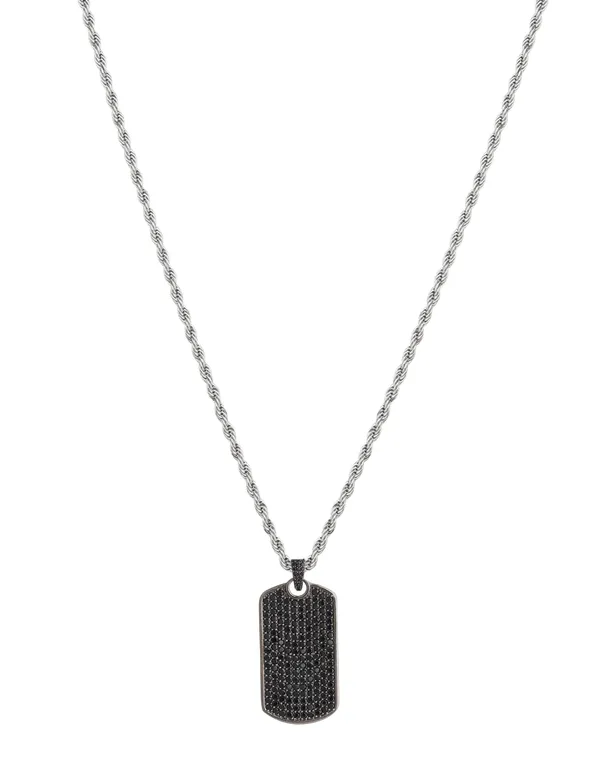Millitary_Dog_Tag_Iced_Out_Pendant_(Black_Onyx)