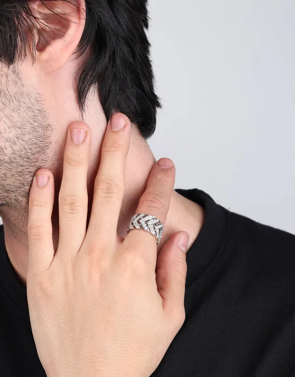Swift_Arrow_Iced_Out_Ring_(Black_Onyx)