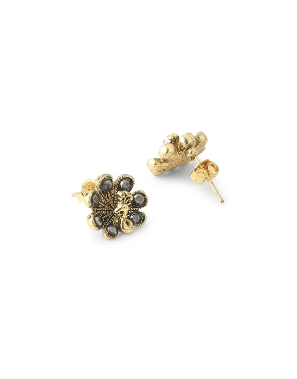 Gold_Peacock_Earrings