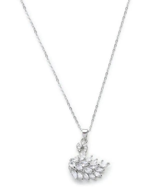 Dancing_Swan_Silver_Necklace