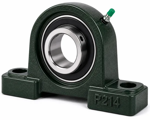UCP_214_Pillow_Block_Bearing_70mm_Bore_Cast_Iron_Housing