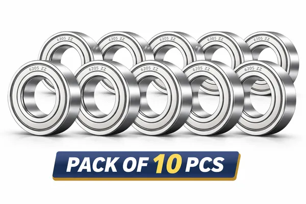 Ball_Bearing_6205_ZZ_|_25x_52x_15mm_|_Pack_of_10_Wheel_Bearing