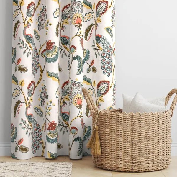 Peacock_Gold_Cotton_Anokhi_Printed_Long_Door_Curtains_With_Grommets_Room_Darkening_Curtains_For_Home_Decor