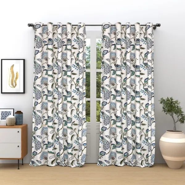 Aqua_Blue_Cotton_Anokhi_Printed_Door_Curtains_With_Grommets_Room_Darkening_Curtains_For_Home_Decor