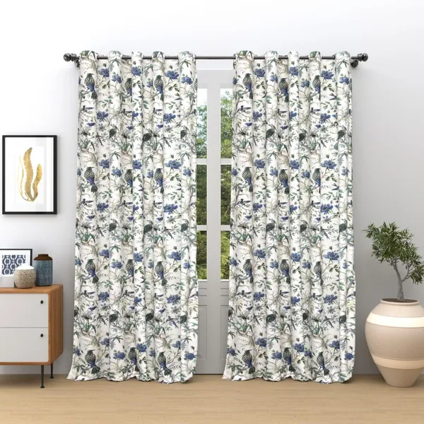 Off_White_&_Blue_Cotton_Anokhi_Printed_Door_Curtains_With_Grommets_Room_Darkening_Curtains_For_Home_Decor