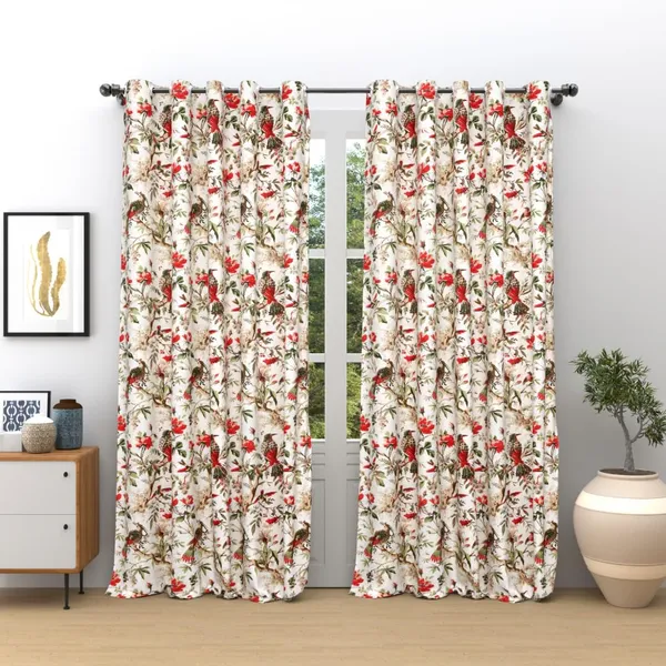 Off_White_&_Red_Cotton_Anokhi_Printed_Door_Curtains_With_Grommets_Room_Darkening_Curtains_For_Home_Decor