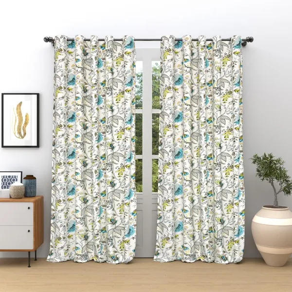 Botanique_Blue_Cotton_Anokhi_Printed_Long_Door_Curtains_With_Grommets_Room_Darkening_Curtains_For_Home_Decor