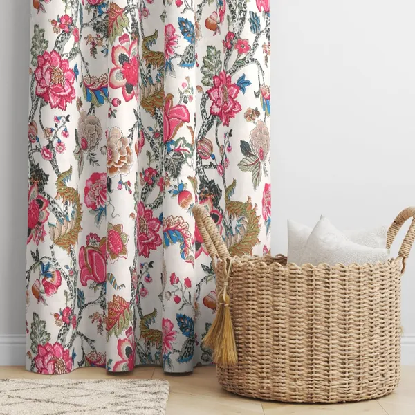 Pink_Cotton_Anokhi_Printed_Long_Door_Curtains_With_Grommets_Room_Darkening_Curtains_For_Home_Decor