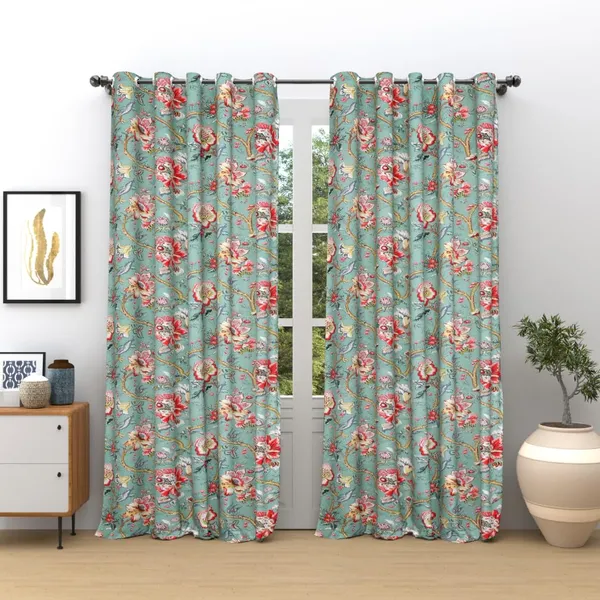 Green_Cotton_Anokhi_Printed_Long_Door_Curtains_With_Grommets_Room_Darkening_Curtains_For_Home_Decor