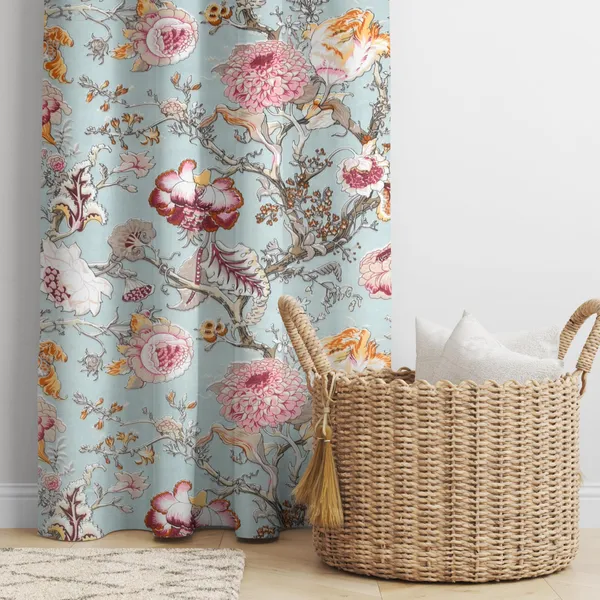 Fade_Floral_Premium_100%_Cotton_Anokhi_Curtains_Pair_For_Home_Decor