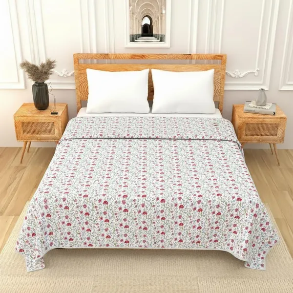 Multicolor_100%_Cotton_Reversible_Ac_Blanket_With_Elegant_Jaipuri_Print_For_Home_Decor