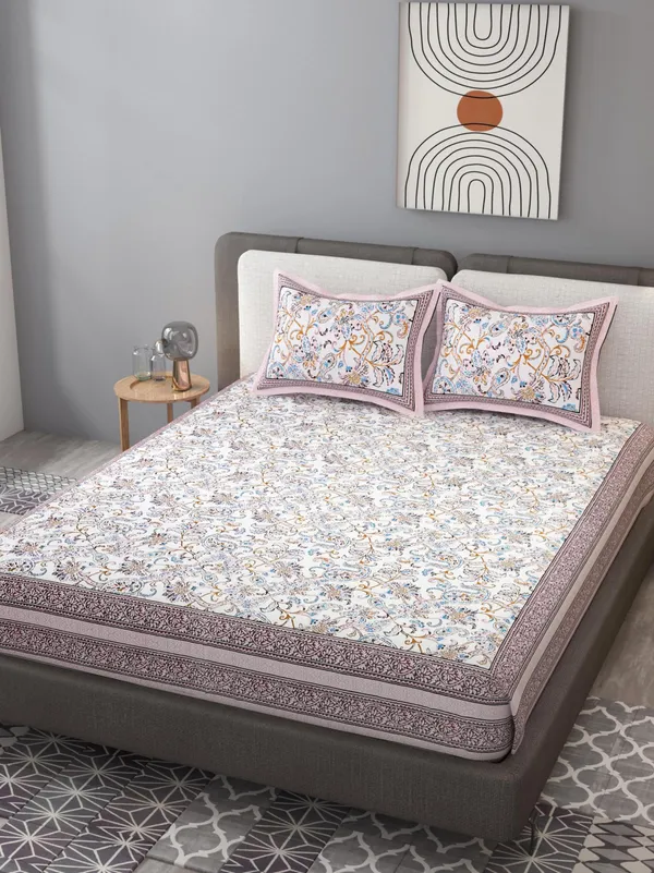 Monarch_Pure_Cotton_Jaipuri_Rajasthani_Design_Bedsheet_With_2_Pillow_Covers_For_Home_Decor