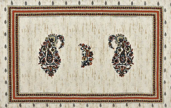 Beige_Paisley_Printed_Cotton_Bedsheet_Set_with_2_Pillow_Covers_�_Soft_Double_Bed_Bedding