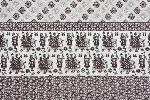 Black_Traditional_Printed_Cotton_Bedsheet_Set_with_2_Pillow_Covers_�_Soft_Double_Bed_Bedding